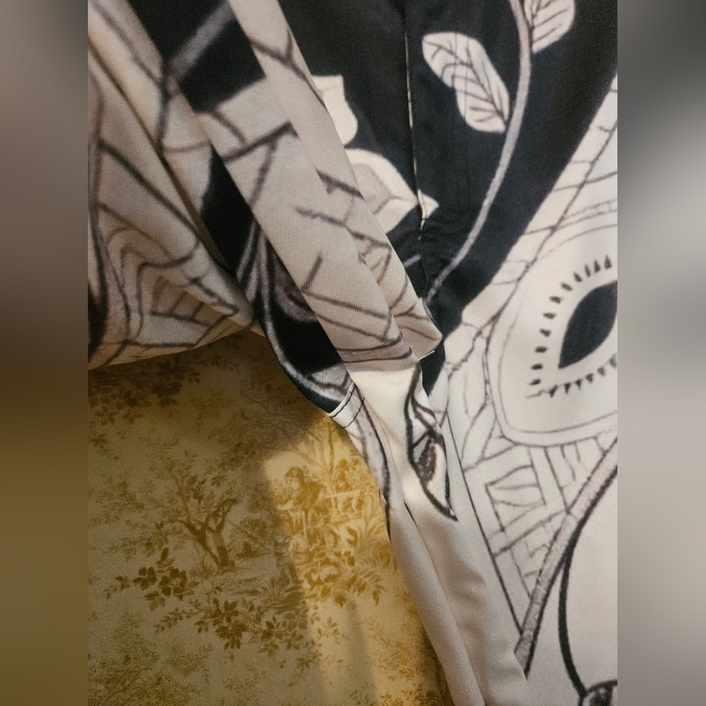 NWOT Black&white Pants(See Measurements!) - Picture 3 of 12